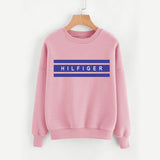 High Quality Crew Round Neck Printed Sweatshirt for Women Pink | 24HOURS.PK