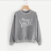 MAKE ME SMILE Round Neck Full Sleeves Sweatshirts unisex | 24HOURS.PK