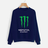 Monster Energy Printed Sweatshirt For Unisex Blue | 24HOURS.PK