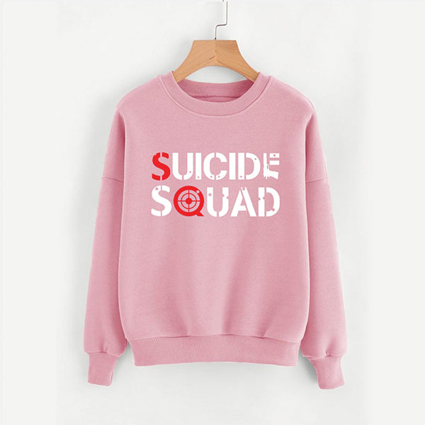 Suicide Squad Sweatshirts For Womens - Pink | 24HOURS.PK