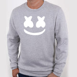 Marshmallow Printed Sweatshirt for Unisex - Grey | 24HOURS.PK