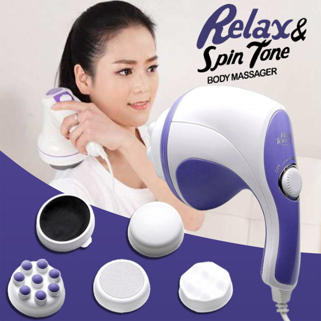 Agent Luscious inerti Relax &amp; Spin Tone Slimming Toning &amp; Relaxing Body Massager |  24hours.pk