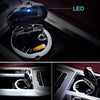 Portable Ashtray For Smokeless Car With Blue LED Light Stand | 24HOURS.PK