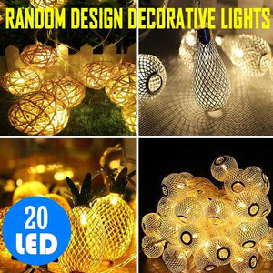 20 led fairy lights Random Design (3 Meter) | 24hours.pk