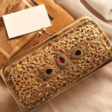 Latest Hand Purse Random Design & Dark Multicolors For Womens 53461 | 24hours.pk