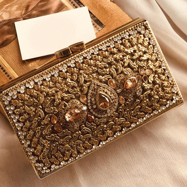 Latest Hand Purse Random Design & Dark Multicolors For Womens 53461 | 24hours.pk