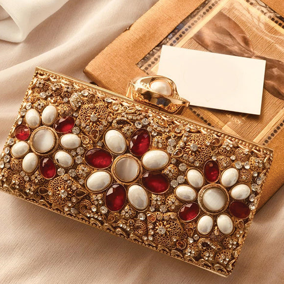 New Design Bridal Hand Bags Party Bags Wedding Silver Handbag Diamond Clutch  Messenger Purse Chain Shoulder Bag Bolsa Feminina Purse From Love_you,  $28.5 | DHgate.Com