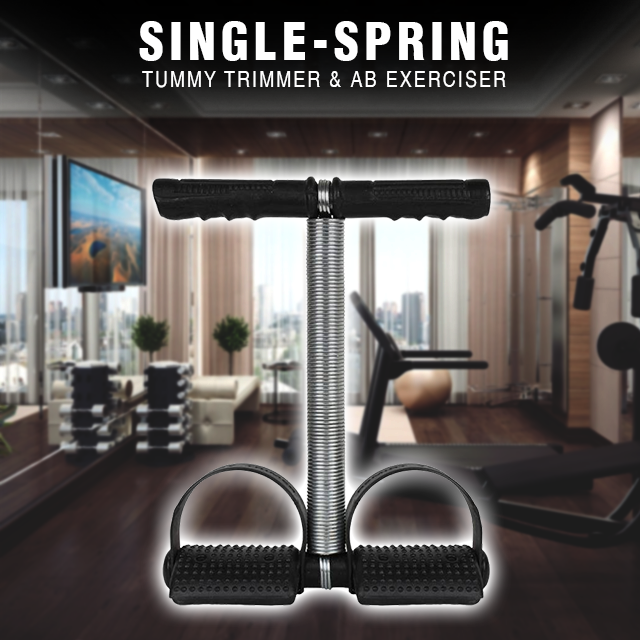 Single-spring Tummy Trimmer & Ab Exerciser (028) | 24HOURS.PK