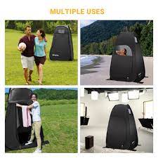 KingCamp Multi Tent Outdoor Portable Pop up Tent KT4015 Pole Material Steel Number of Doors 2 doors Set Size 120 × 120 × 190 cm / 47.2 × 47.2× 74.8 inches KT4015