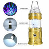 Portable Multi-Color Rechargeable Emergency 3 Modes Outdoor Laser Led Lantern Light | 24hours.pk