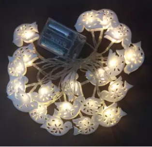 Little Bird and Cages Shaped Random Design 20 LED String Fairy Light | 24hours.pk