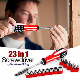 Multi functional 23 In 1 Screwdriver Toolkit Set (GM-211) | 24hours.pk