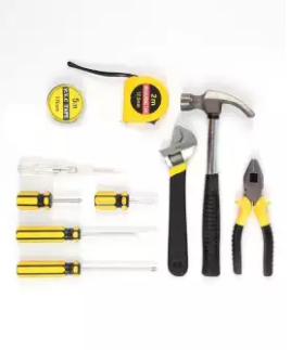 12 Piece Set Home Repair Tool Box Kit | 24hours.pk