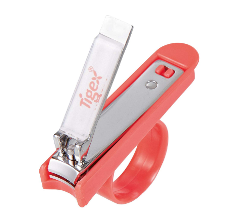 Tigex Nail Clipper For 6+Months Kids Available Random Colors 80600703 | 24hours.pk