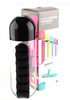 Pill Vitamin Organizer Water Bottle | 24hours.pk