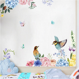 6D Birds Wall Sticker - Multicolor and Random Design 513 | 24hours.pk