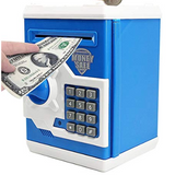 Mini Atm Money Saving Safety Box For Kids Atm Money Bank | 24hours.pk