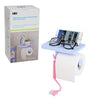 Roll Tissue Paper Holder With Key & Mobile Holder | 24HOURS.PK