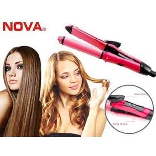 Nova 2 in 1 Hair Straight Curl 0103 | 24HOURS.PK