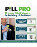 Pill Pro Tablets Pills Organizer - Best Medicine Storage Box (001) | 24HOURS.PK