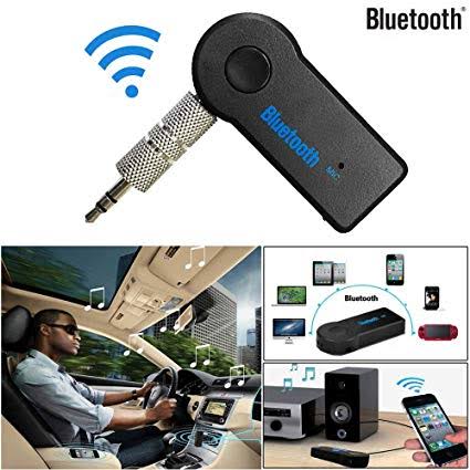 Wireless Car Bluetooth Music Receiver	(0055) | 24HOURS.PK