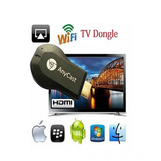 AnyCast HDMI Dongle WIFI Displayer Receiver | 24HOURS.PK