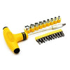 Pack of 2 - JACKLY ELECTRONIC Screwdriver Tool Kit & T-type Spanner Hand Tool | 24hours.pk