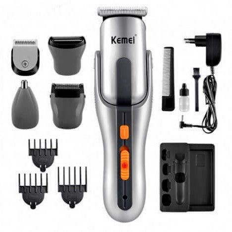 Kemei Kemei KM-680A - 8 in 1 Grooming Kit Shaver & Trimmer for Men - | 24hours.pk