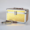 Cosmetic Makeup Train Professional Quality With Mirror Jewelry Organizer Box Random Design & Color 64323 | 24hours.pk