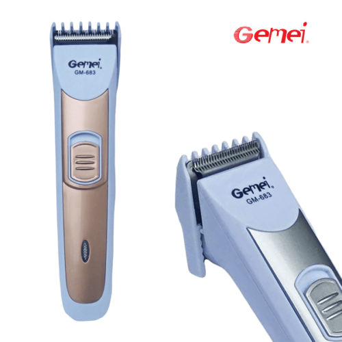 RECHARGEABLE GEMEI MENS BODY HAIR TRIMMER SHAVER MALE GROOMING CLIPPER GM-683 | 24hours.pk
