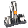 Kemei Rechargeable KM-580A 7 in 1 Men's Grooming Kit | 24hours.pk